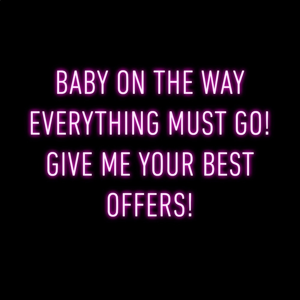 Everything must go!